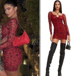 I AM GIA Colette Red Dress